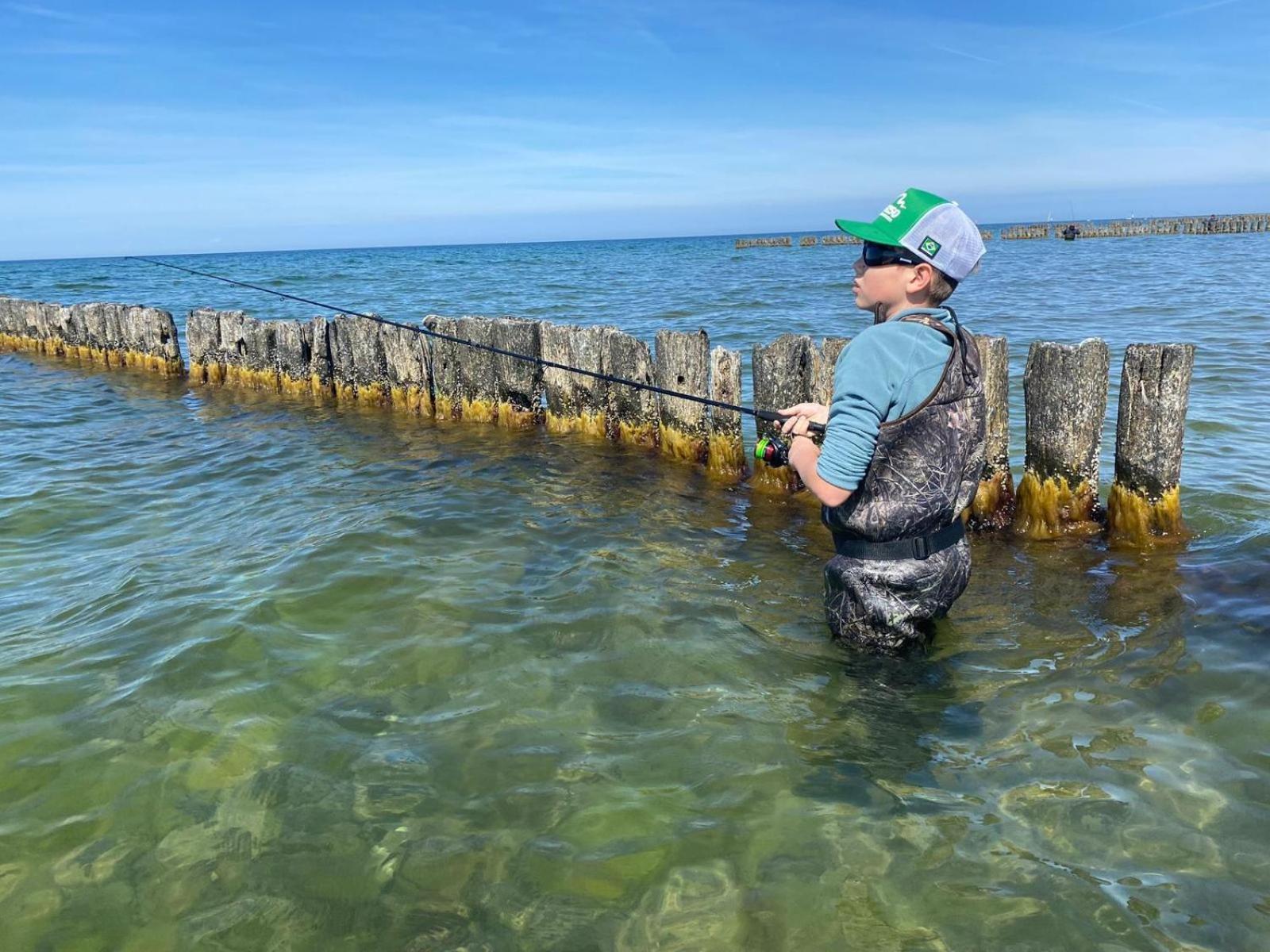 App 8O Grosser Tag Am Meer Mit Wasserblick Dranske Luaran gambar