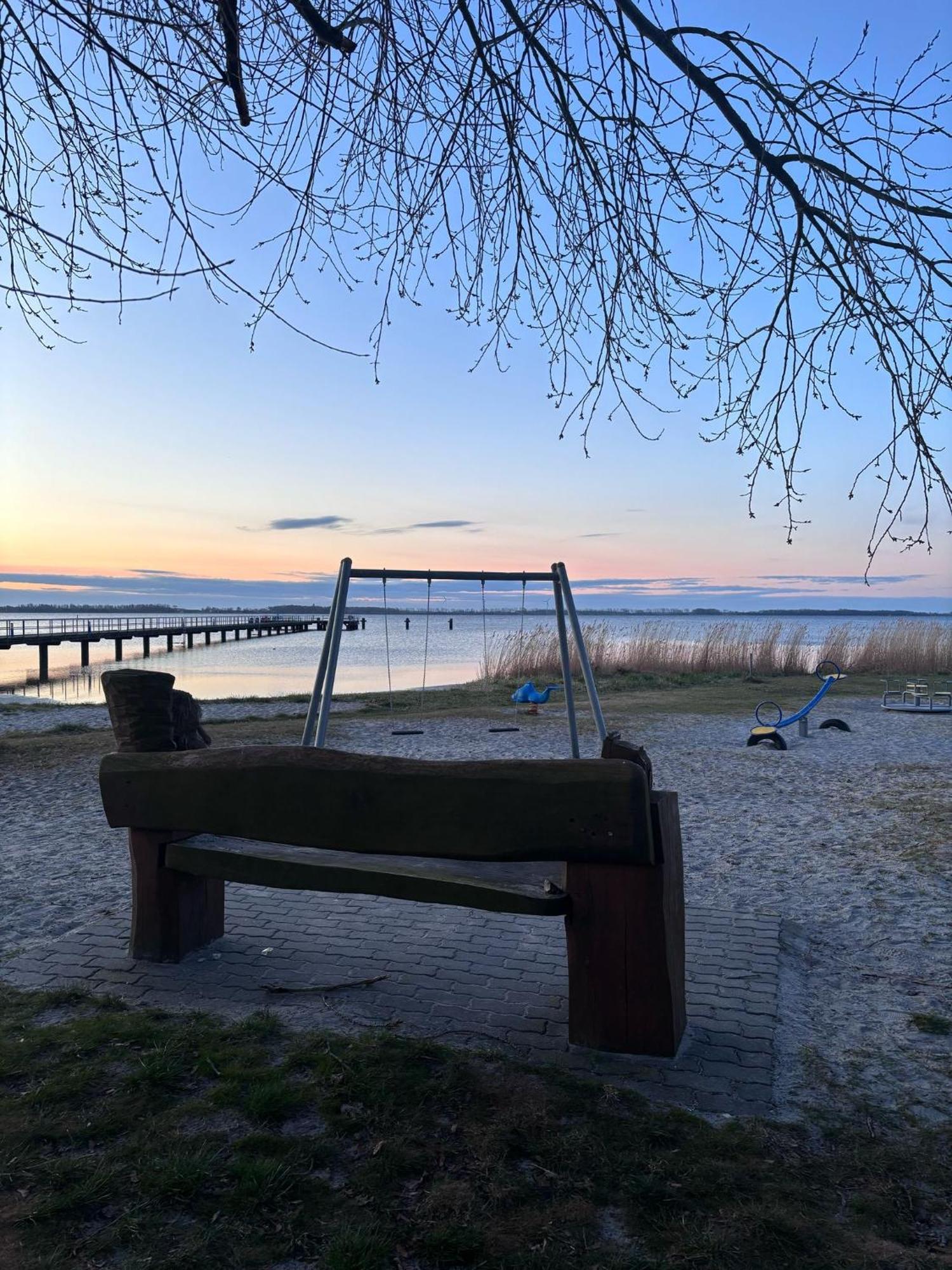 App 8O Grosser Tag Am Meer Mit Wasserblick Dranske Luaran gambar